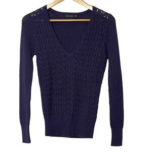 The Limited Womens Wool Blend Sweater V Neck Size M Valentines Day